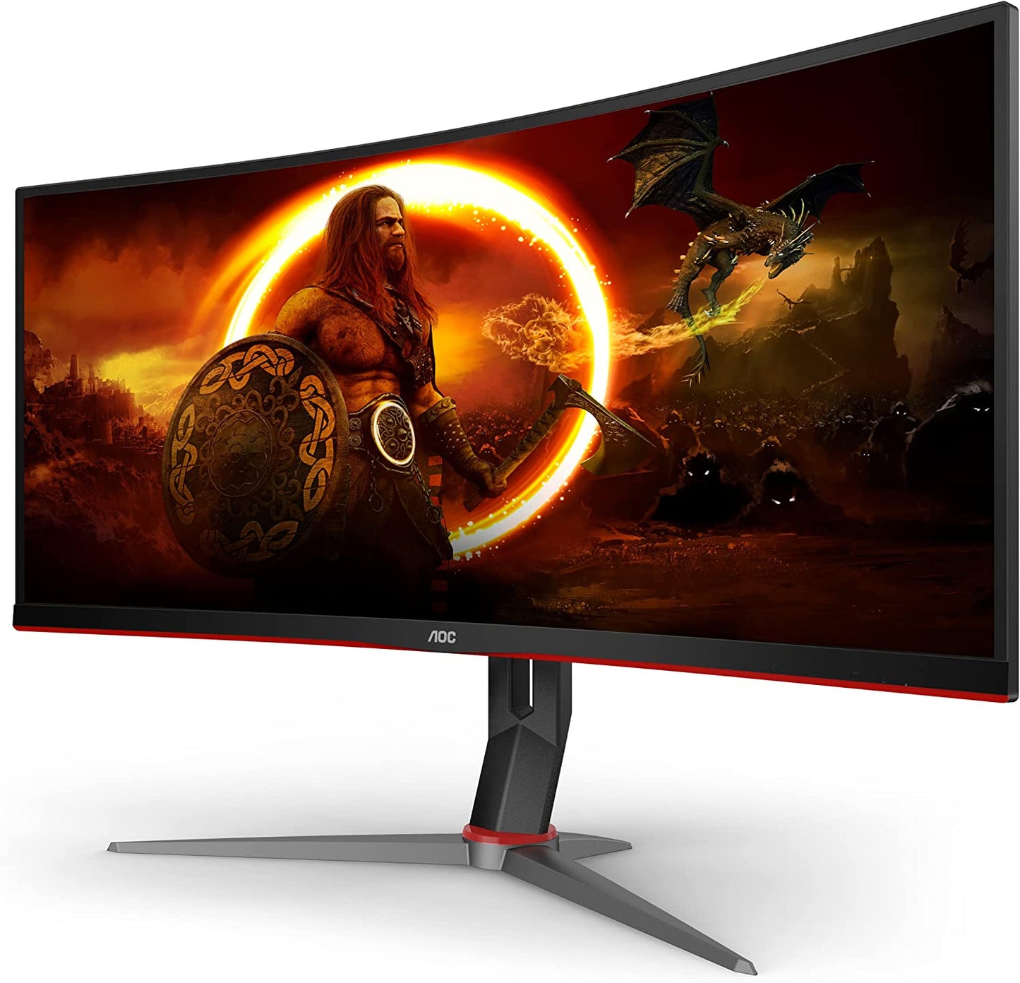  AOC CU34G2X 34” Ultra‑Wide Curved Gaming Monitor – QHD 144Hz