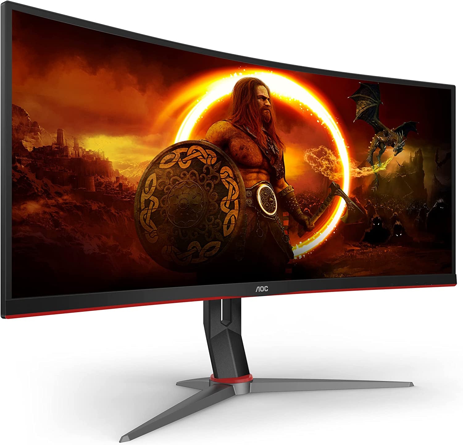  AOC CU34G2X 34” Ultra‑Wide Curved Gaming Monitor – QHD 144Hz